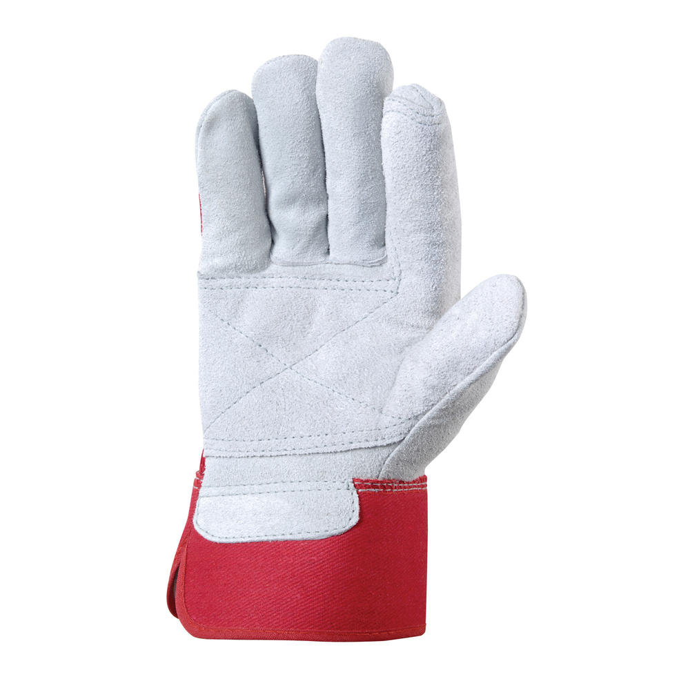 Wells Lamont 4050 Double Layer Suede Cowhide Gloves - One Size