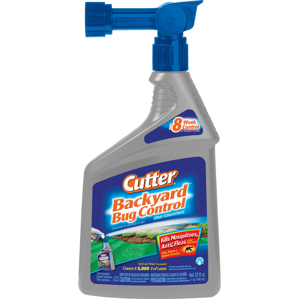 Cutter 61067 Backyard Bug Control, Spray Concentrate, 32 fl oz (1 qt
