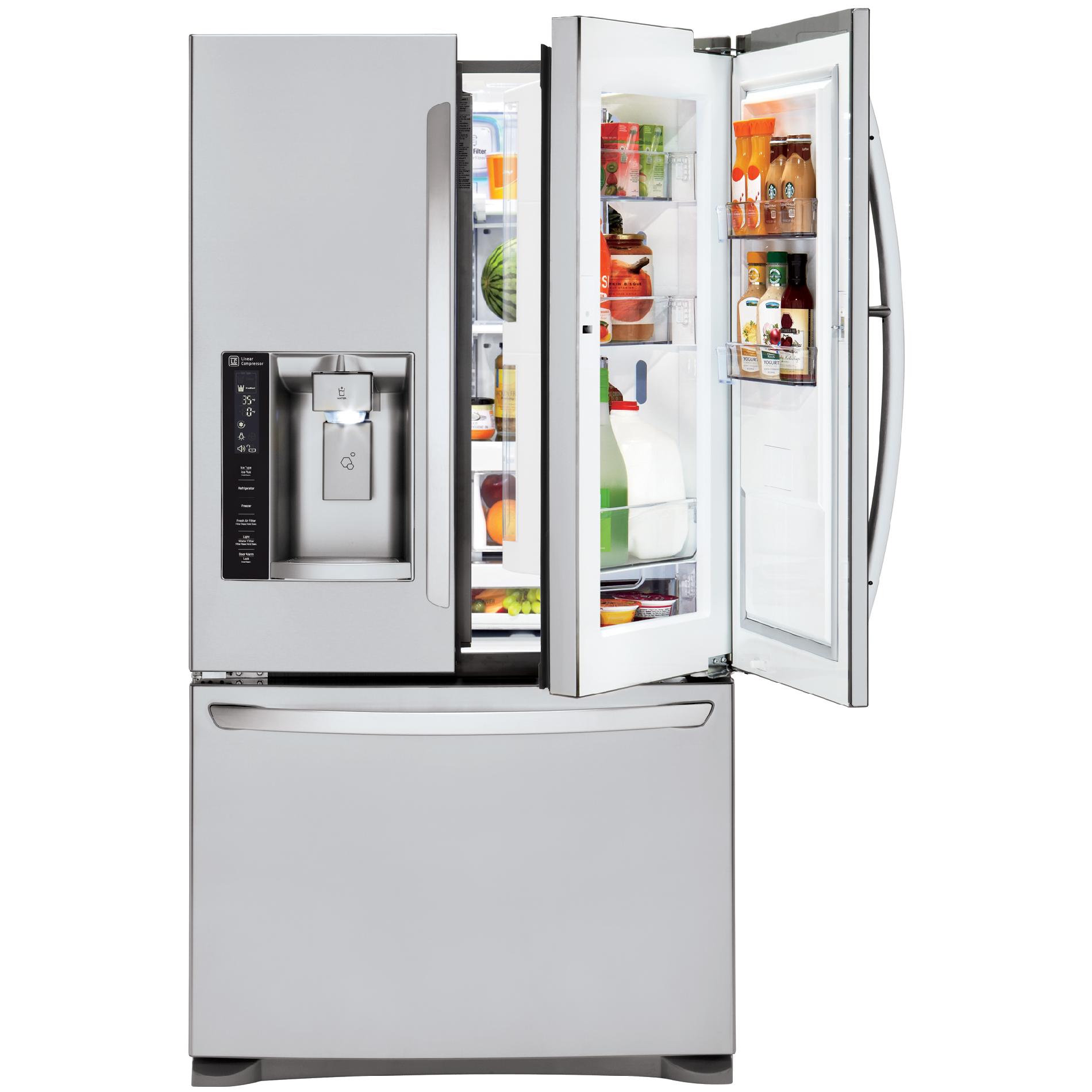 LG LFXS27566S 26.6 cu.ft. UltraCapacity French Door Refrigerator w/DoorinDoor™