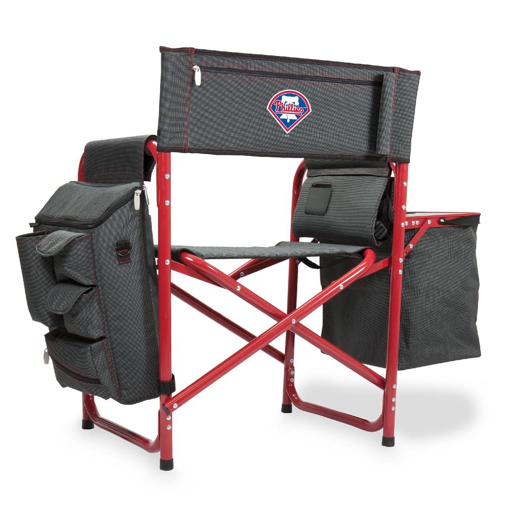 Picnic Time Philadelphia Phillies Fusion Backpack Chair with Cooler