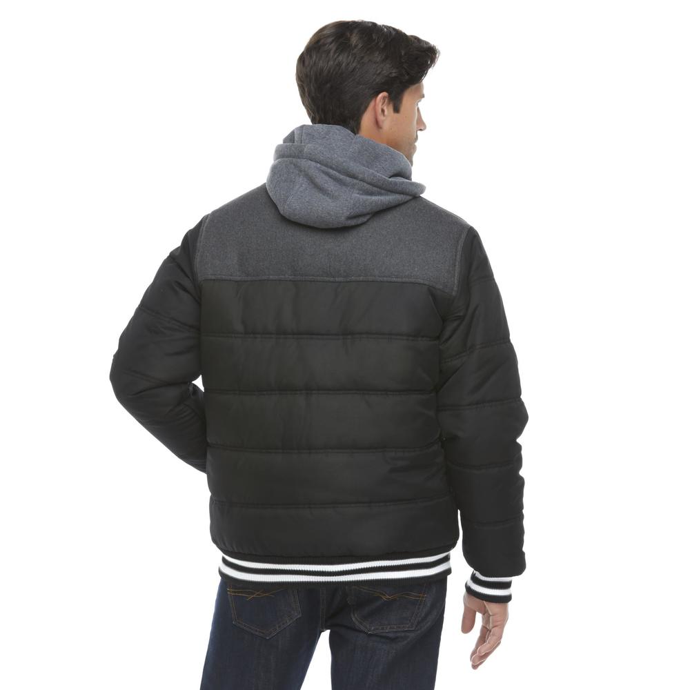 Everlast&reg; Sport Men's Hooded Varsity Jacket