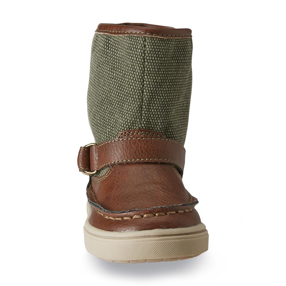 Carter's Toddler Boy's Joseph 4 Brown/Green Boot