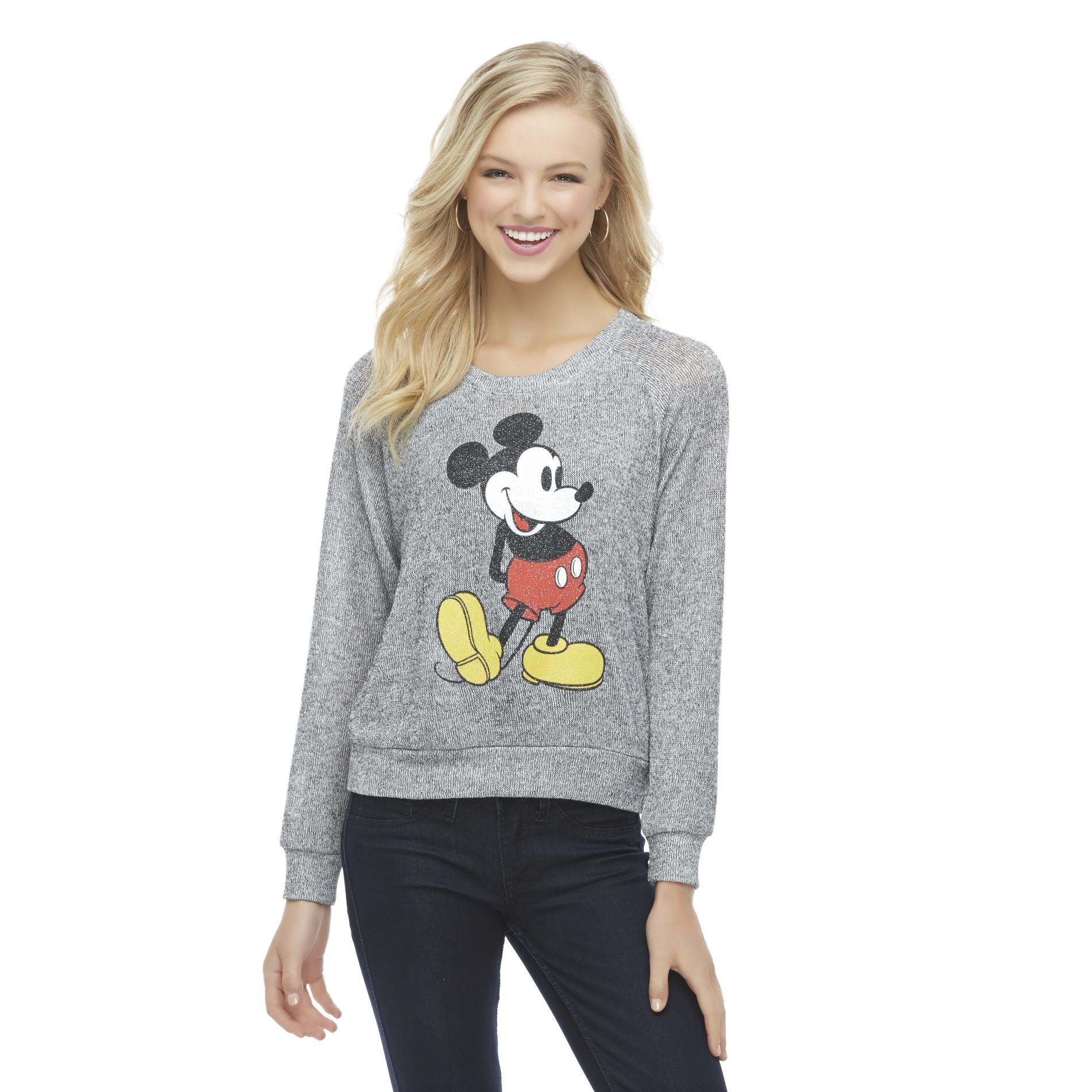Modern Lux Mickey Mouse Junior's Novelty Sweater