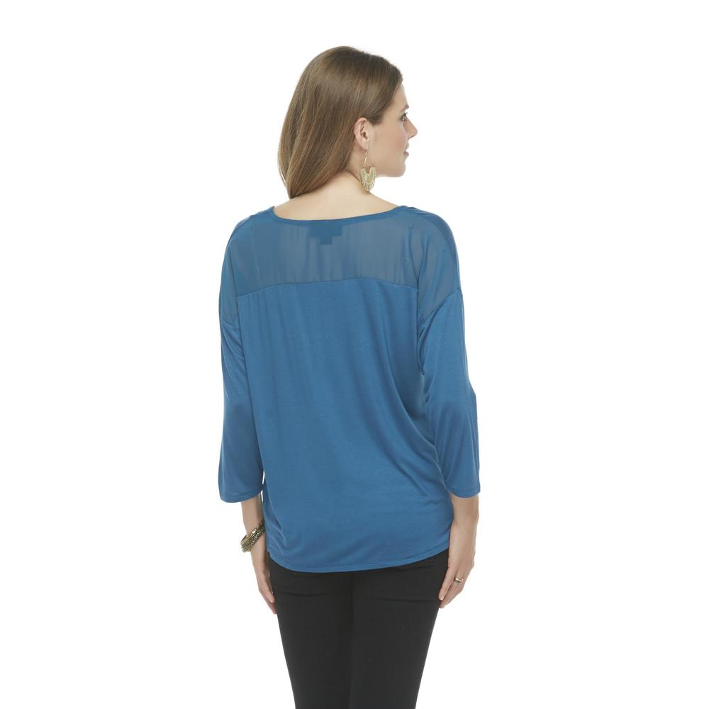 Attention Women's Embellished Knit Top