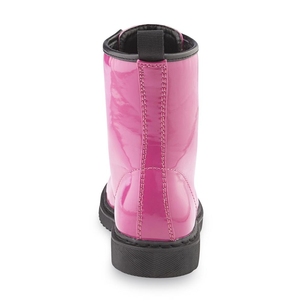 Yoki Girl's Bryce 6" Pink Combat Boot