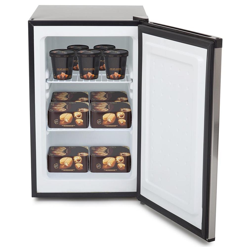Whynter CUF-210SS 2.1 cu. ft. Upright Freezer with Lock - Stainless Steel