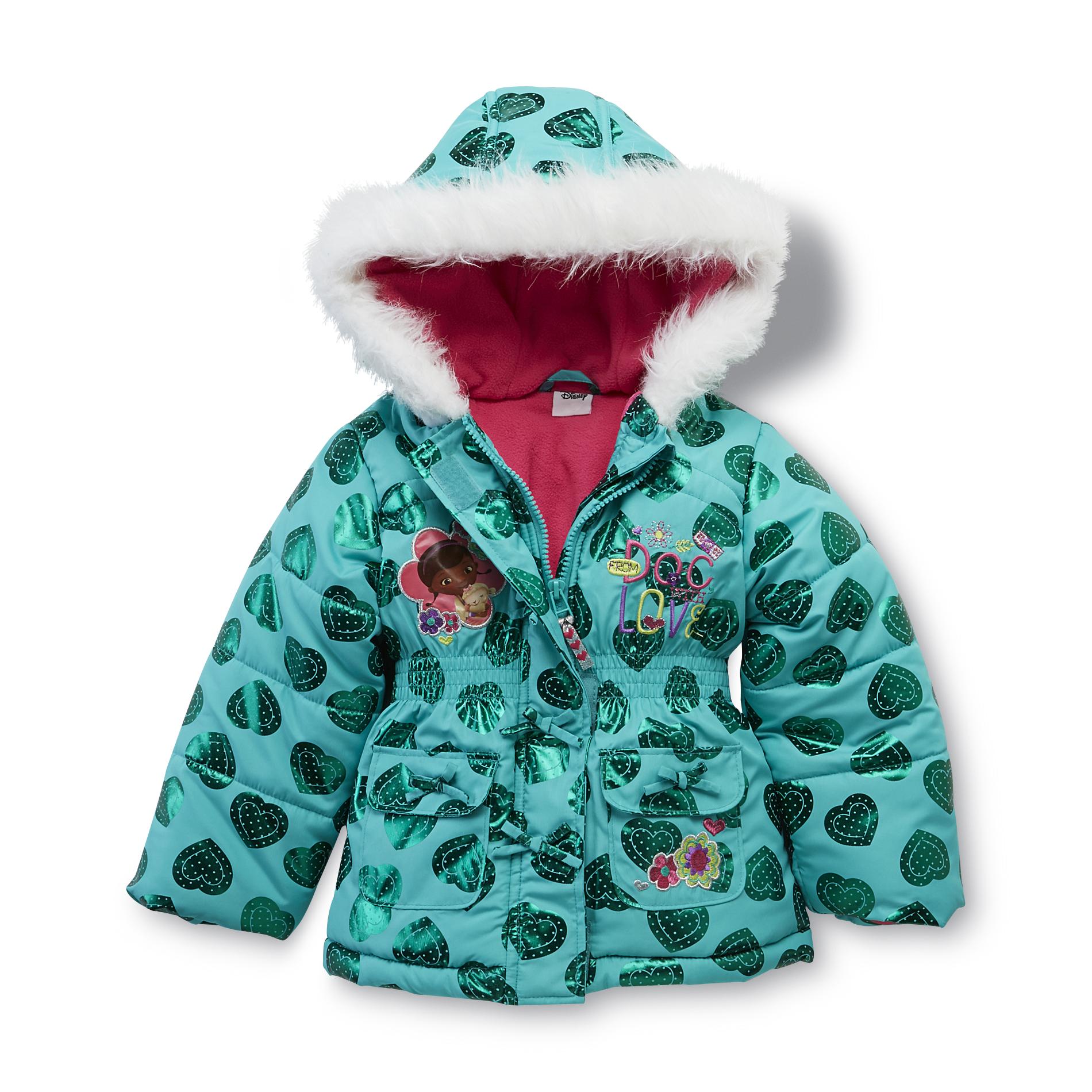 Disney Toddler Girl's Puffer Jacket