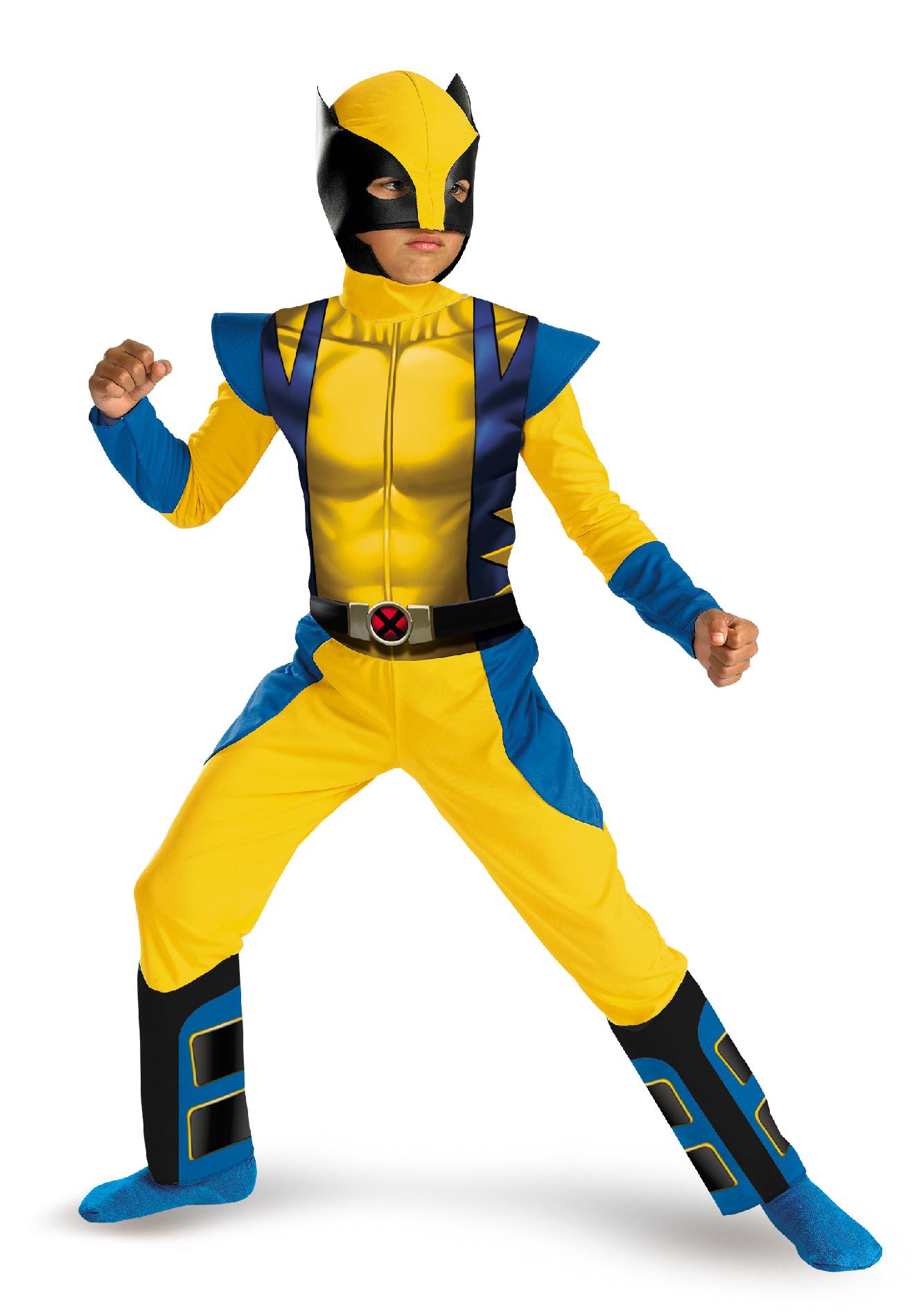 Marvel Boys Wolverine Classic Halloween Costume