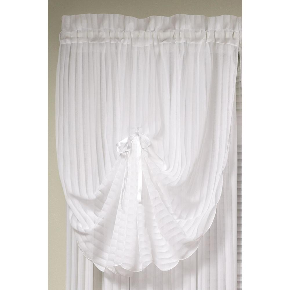 Today's Curtain Silhouette Ascot. Valance, or Swag