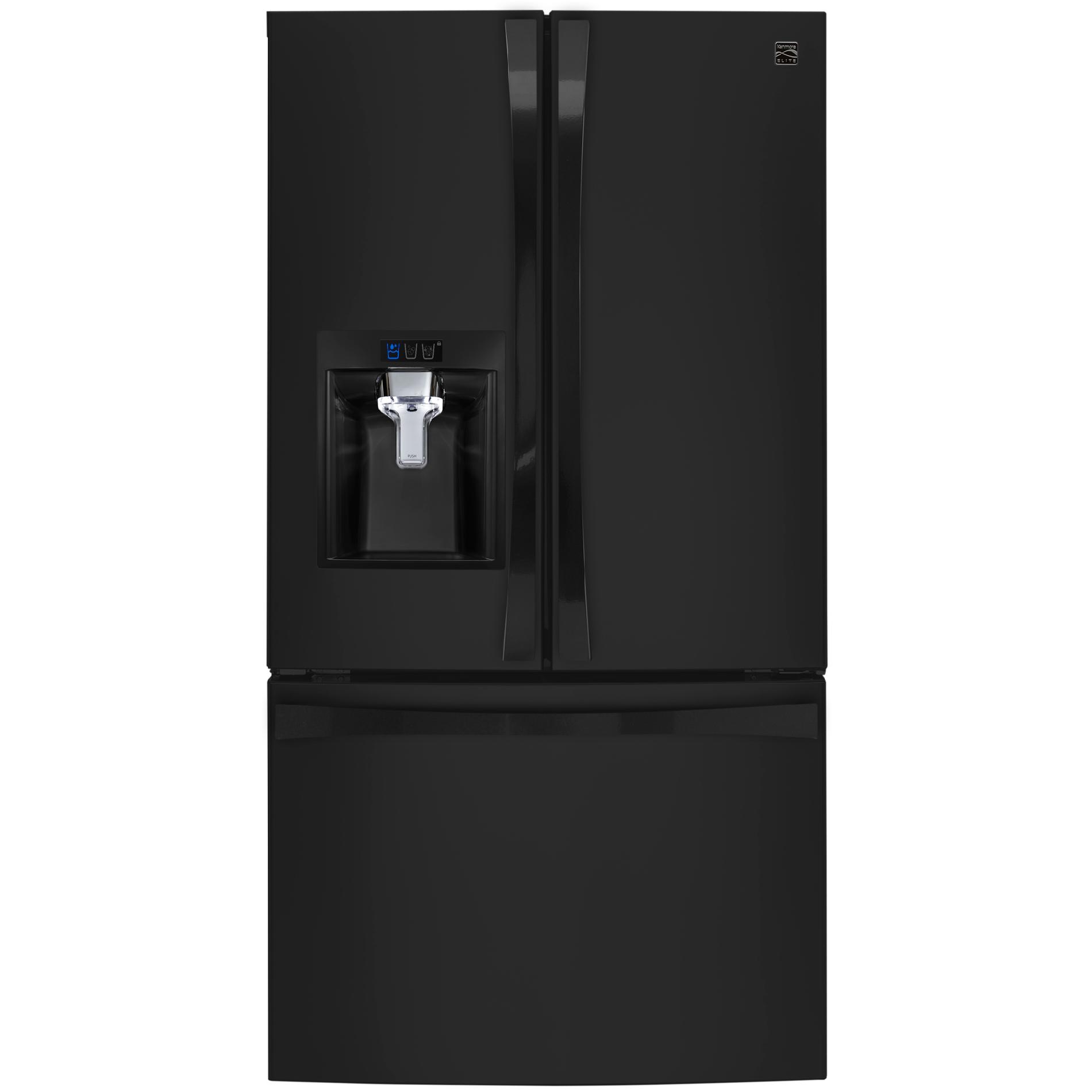Awesome Kenmore Elite Counter Depth French Door Refrigerator Part - 7: Kenmore Elite 74049 23.7 Cu.ft. Counter-Depth French Door Bottom-Freezer Refrigerator