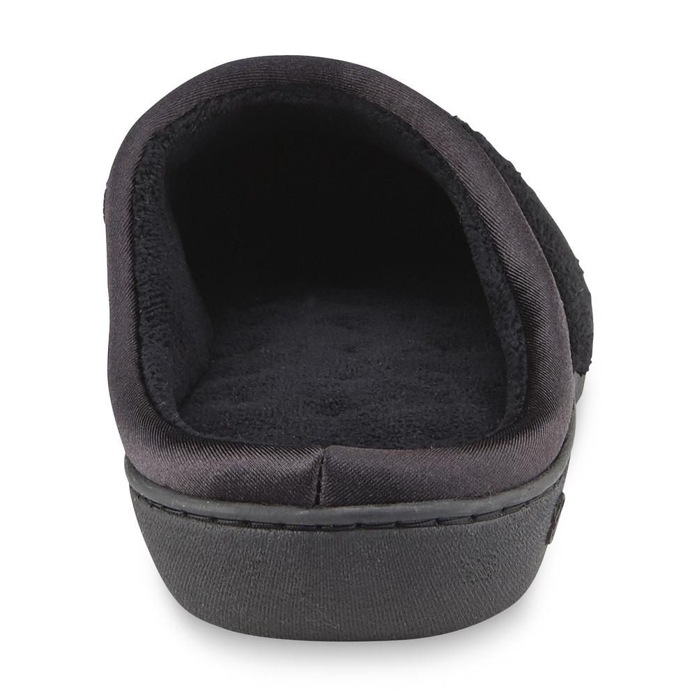 Isotoner Women's PillowStep Clog Slipper - Black