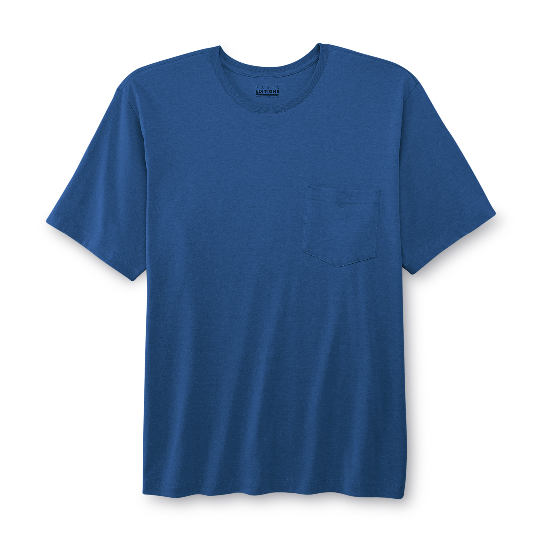Basic Editions Men's Big & Tall Pocket T-Shirt