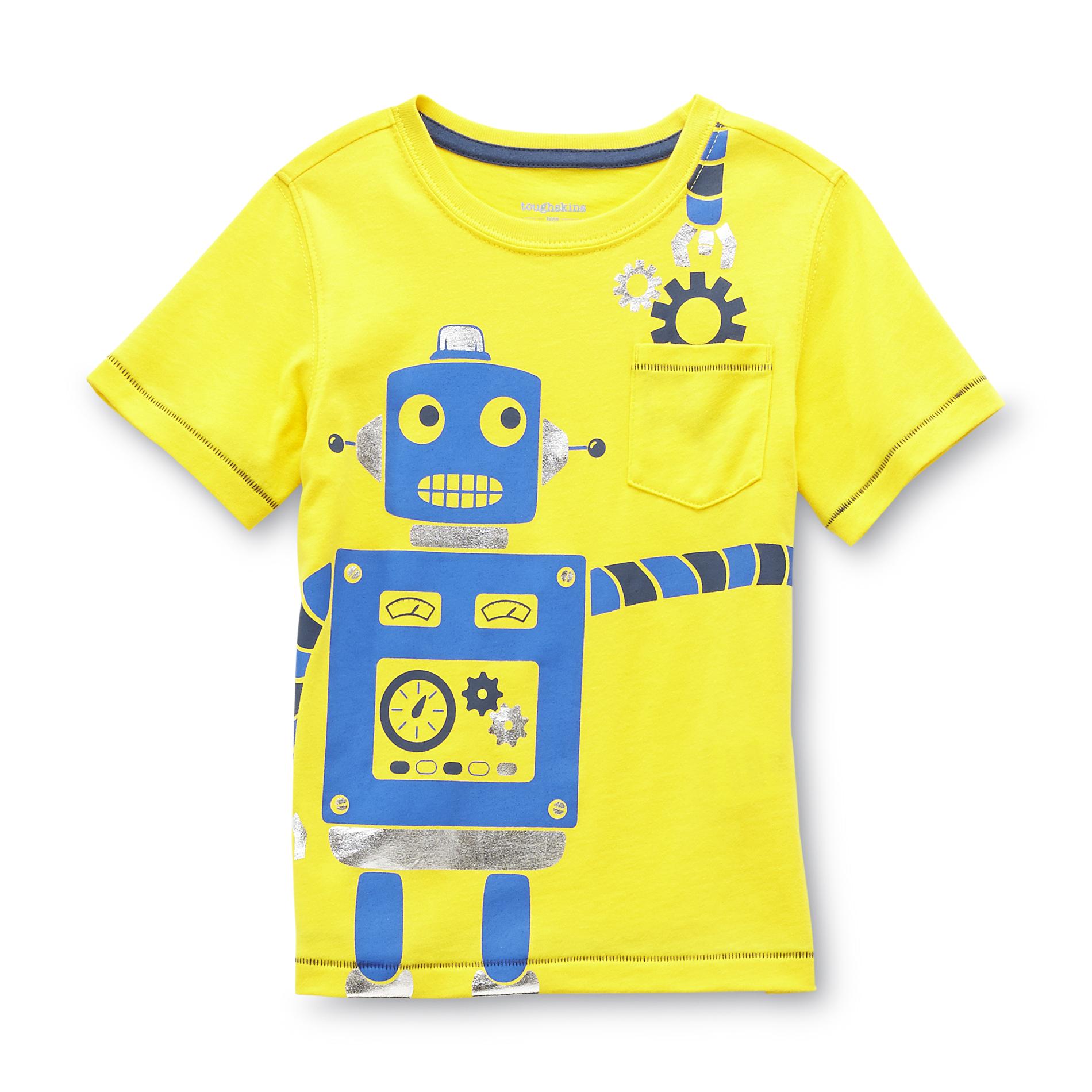 Toughskins Boy's Graphic T-Shirt - Robot