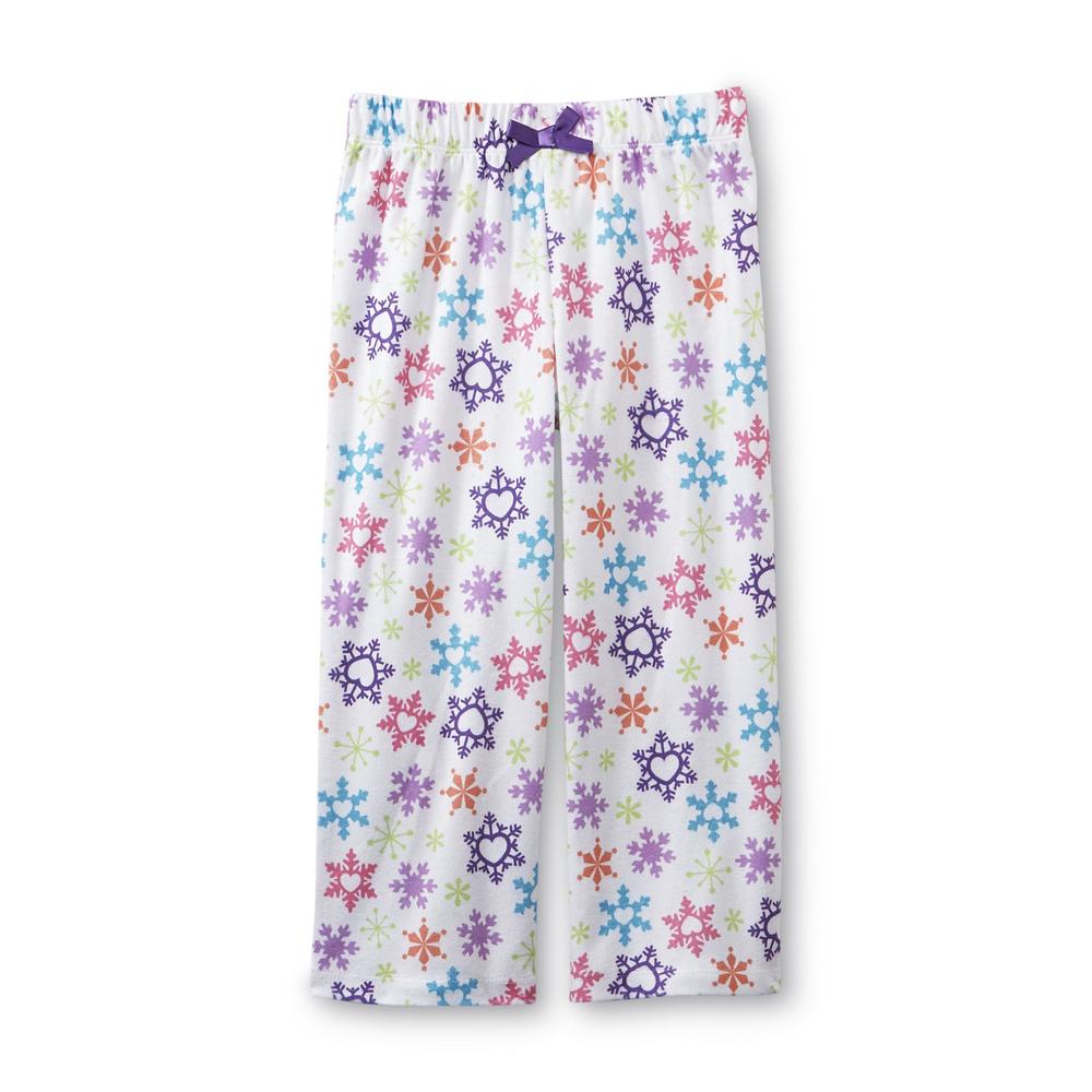 Joe Boxer Infant & Toddler Girl's Flannel Pajama Top & Pants - Monkey