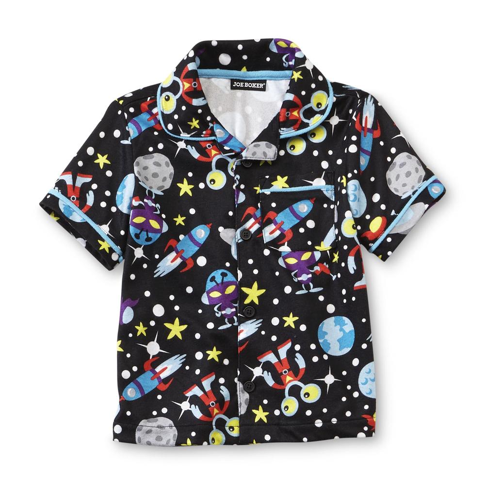 Joe Boxer Toddler Boy's Pajama Shirt & Shorts - Outer Space