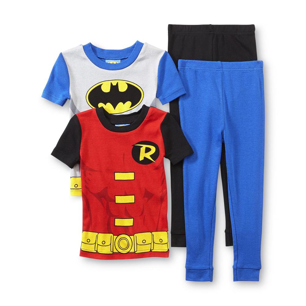 DC Comics Batman Toddler Boy's 2-Pairs Pajamas
