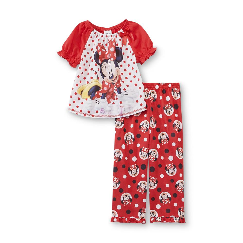 Disney Minnie Mouse Infant & Toddler Girl's Pajama T-Shirt & Pants