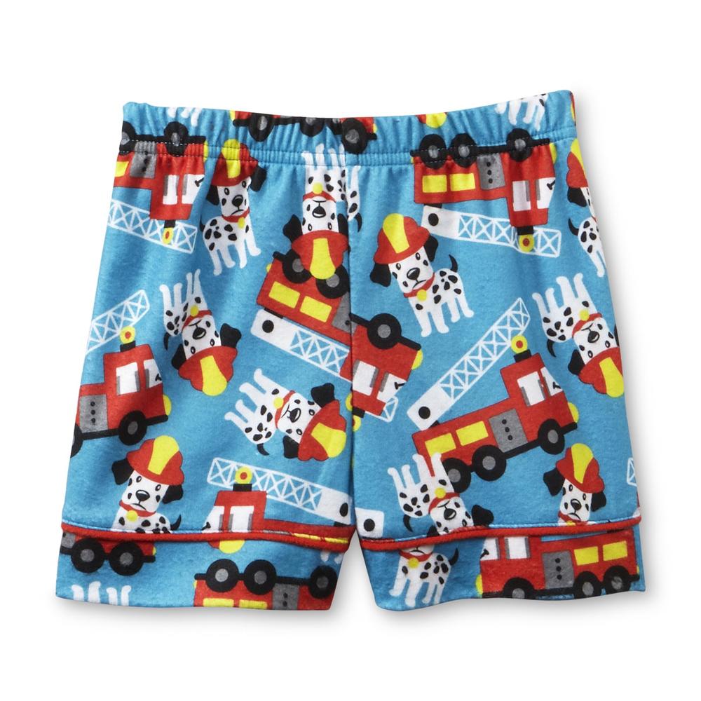 Joe Boxer Infant & Toddler Boy's Pajama Shirt & Shorts - Firetruck