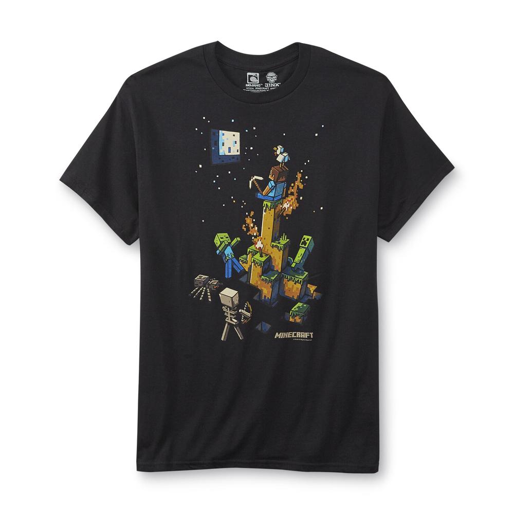 Minecraft Young Men's Graphic T-Shirt - Mobs