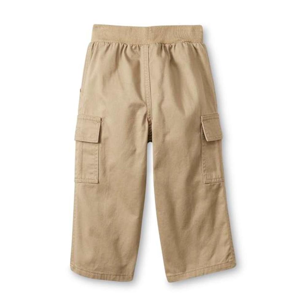 WonderKids Toddler Boy's Khaki Cargo Pants