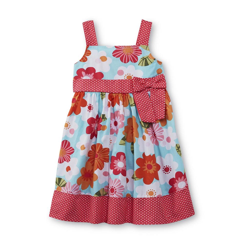 WonderKids Toddler Girl's Sleeveless Dress - Floral