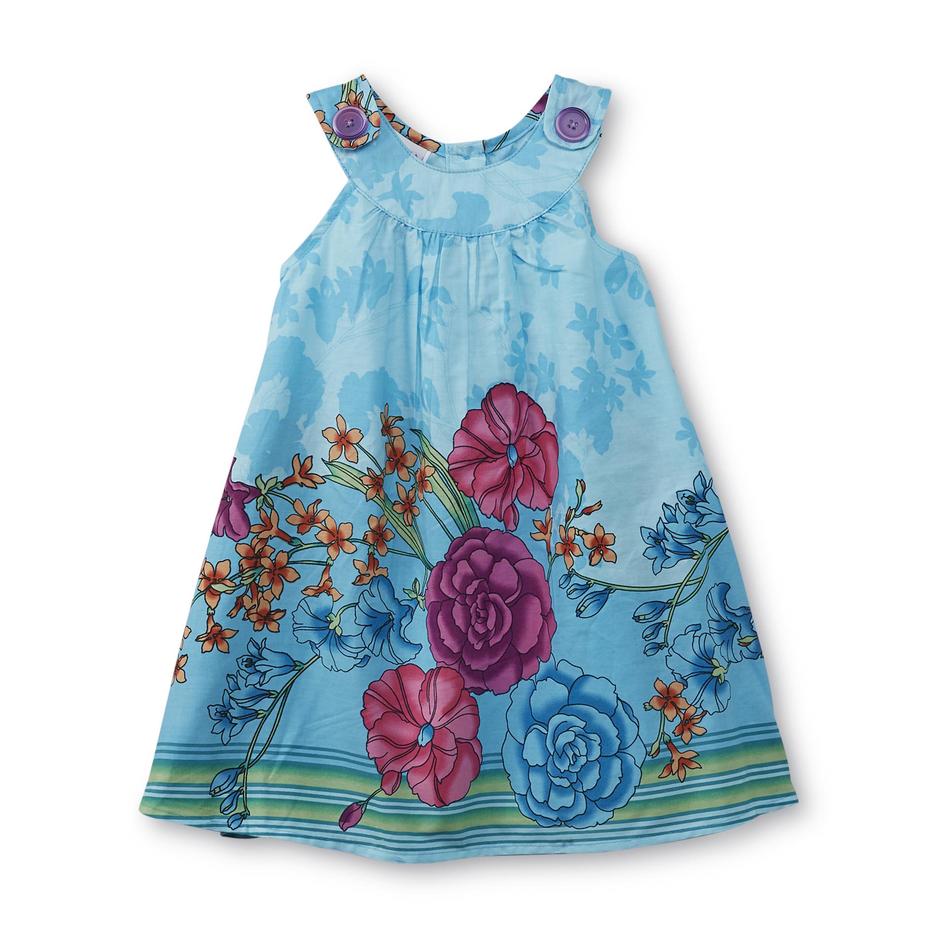 WonderKids Infant & Toddler Girl's Sleeveless Dress - Floral