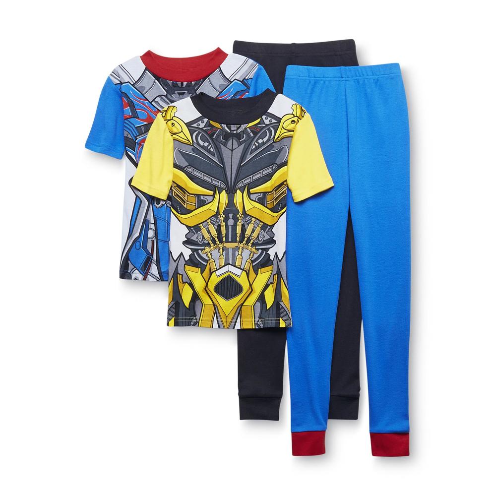 Transformers 2-Pairs Boy's Short-Sleeve Pajamas