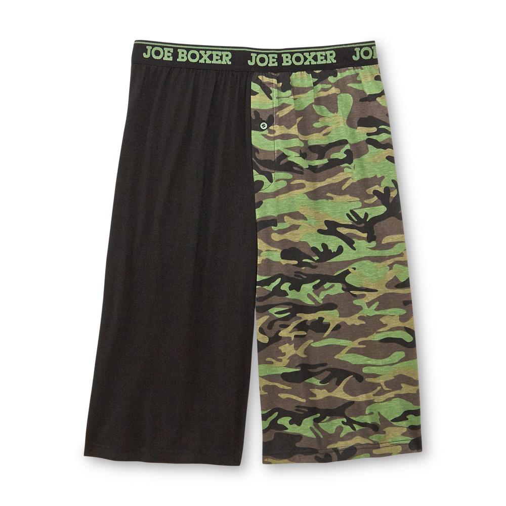 Joe Boxer Men's Pajama T-Shirt  Pants & Shorts - Camo