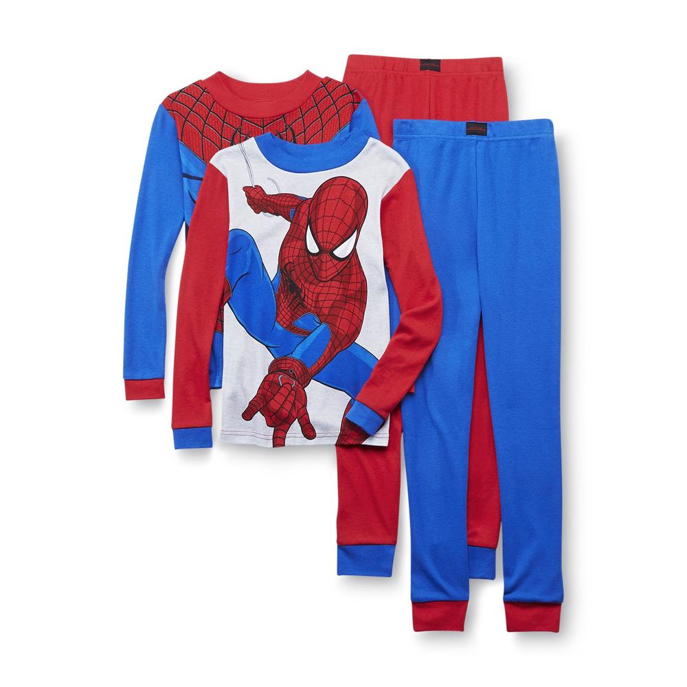 Marvel Spider-Man 2-Pairs Boy's Long-Sleeve Pajamas