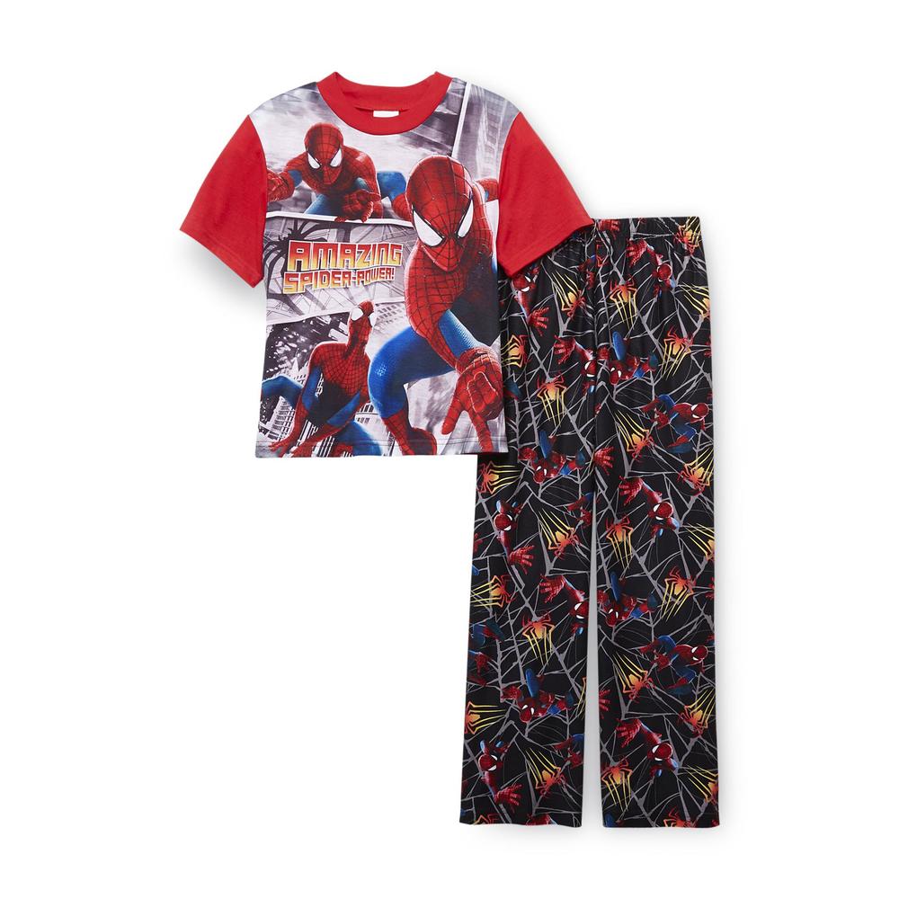 Marvel Spider Man Boy's Short-Sleeve Pajama Shirt & Pants
