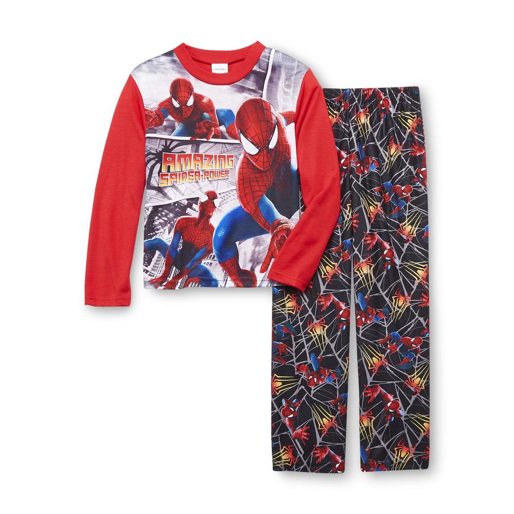 Marvel Spider-Man Boy's Long-Sleeve Pajama Shirt & Pants