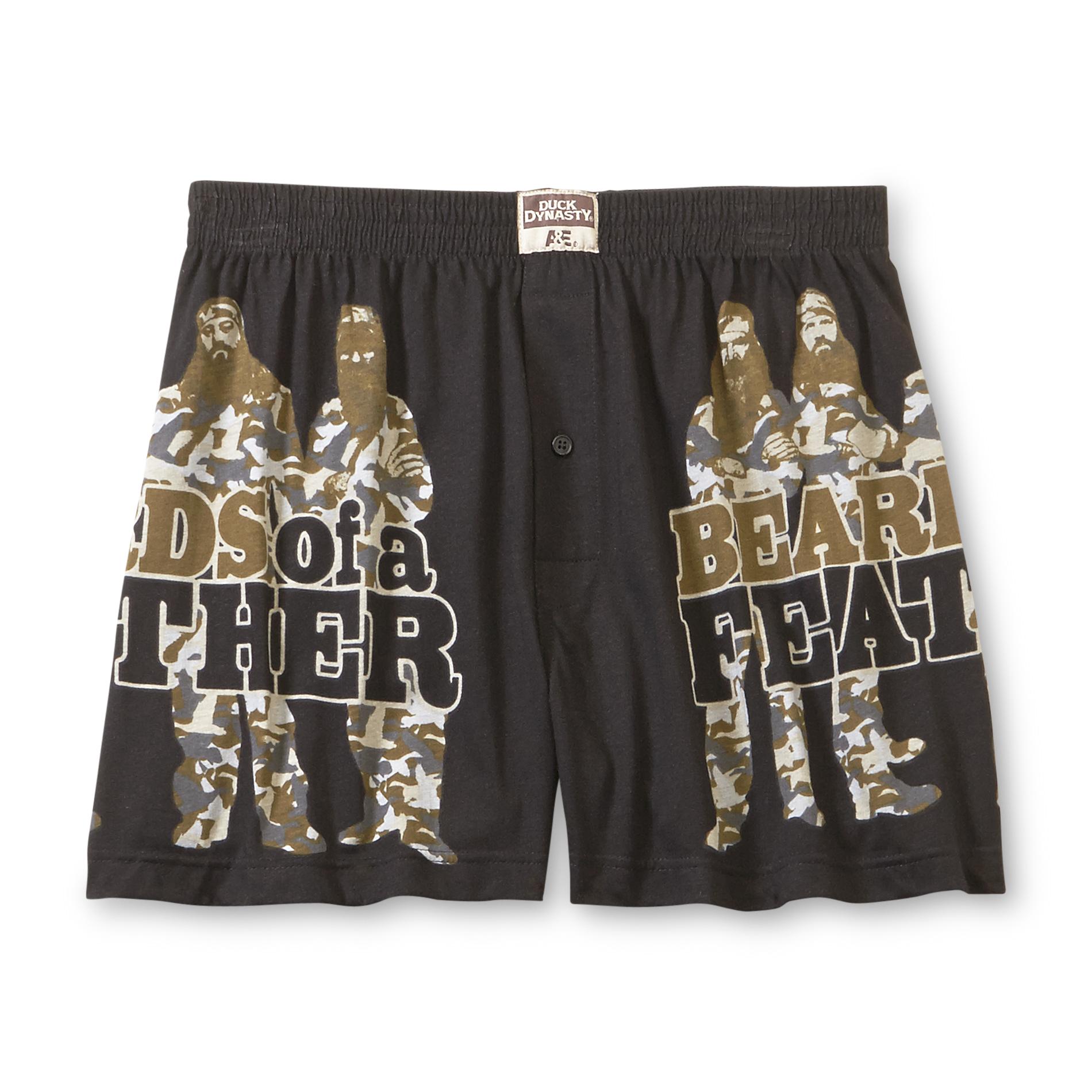 Duck Dynasty Men's Boxer Shorts - Beards Of A Feather