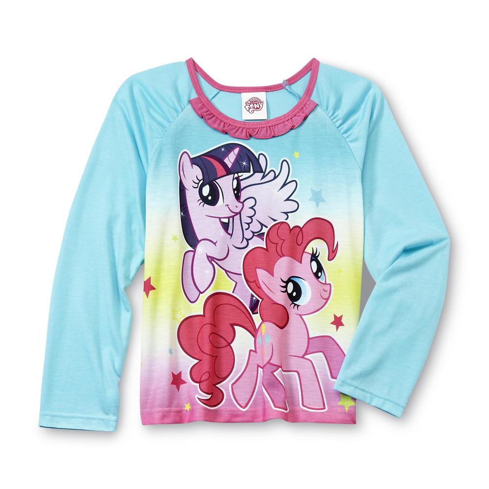 My Little Pony Girl's Long-Sleeve Pajama Top & Pants