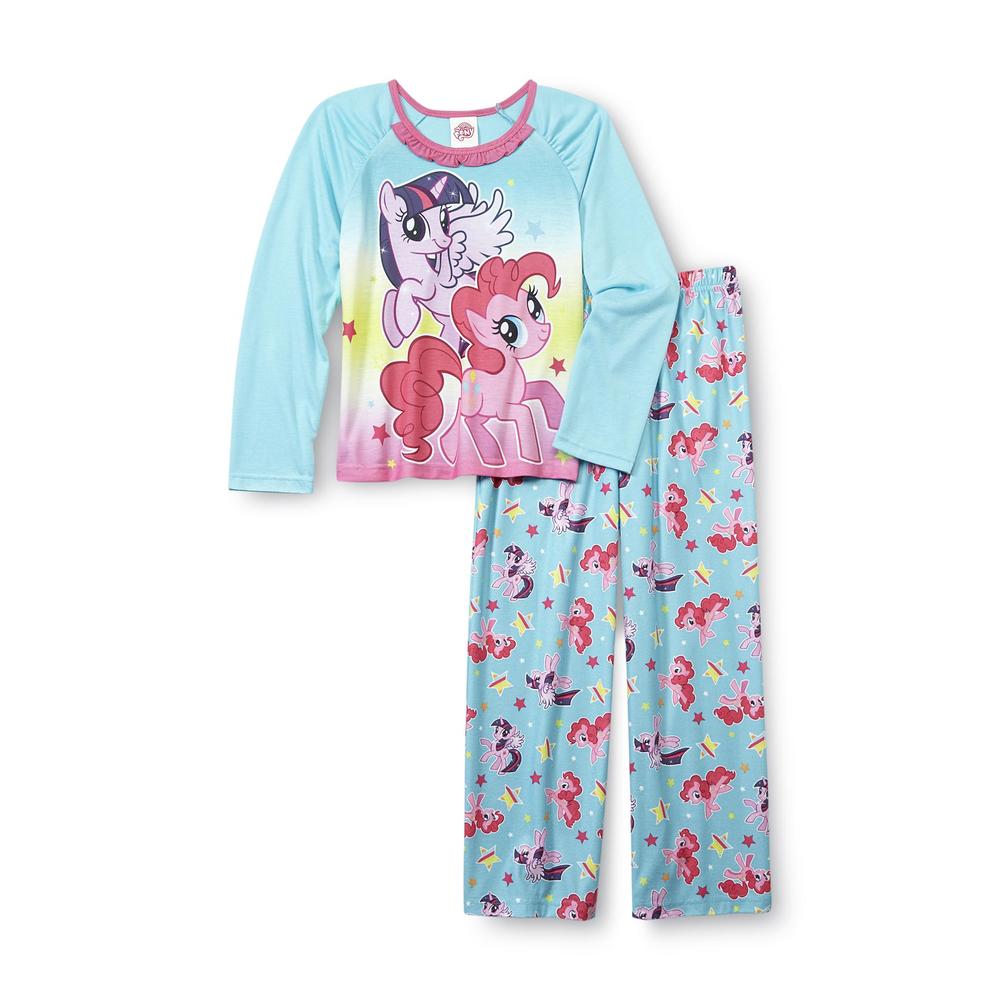 My Little Pony Girl's Long-Sleeve Pajama Top & Pants