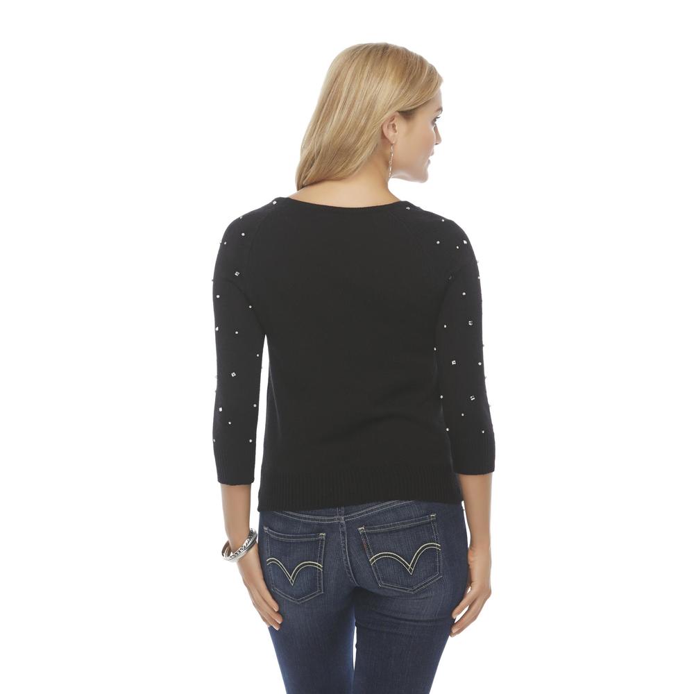 Attention Women's Embellished Sweater