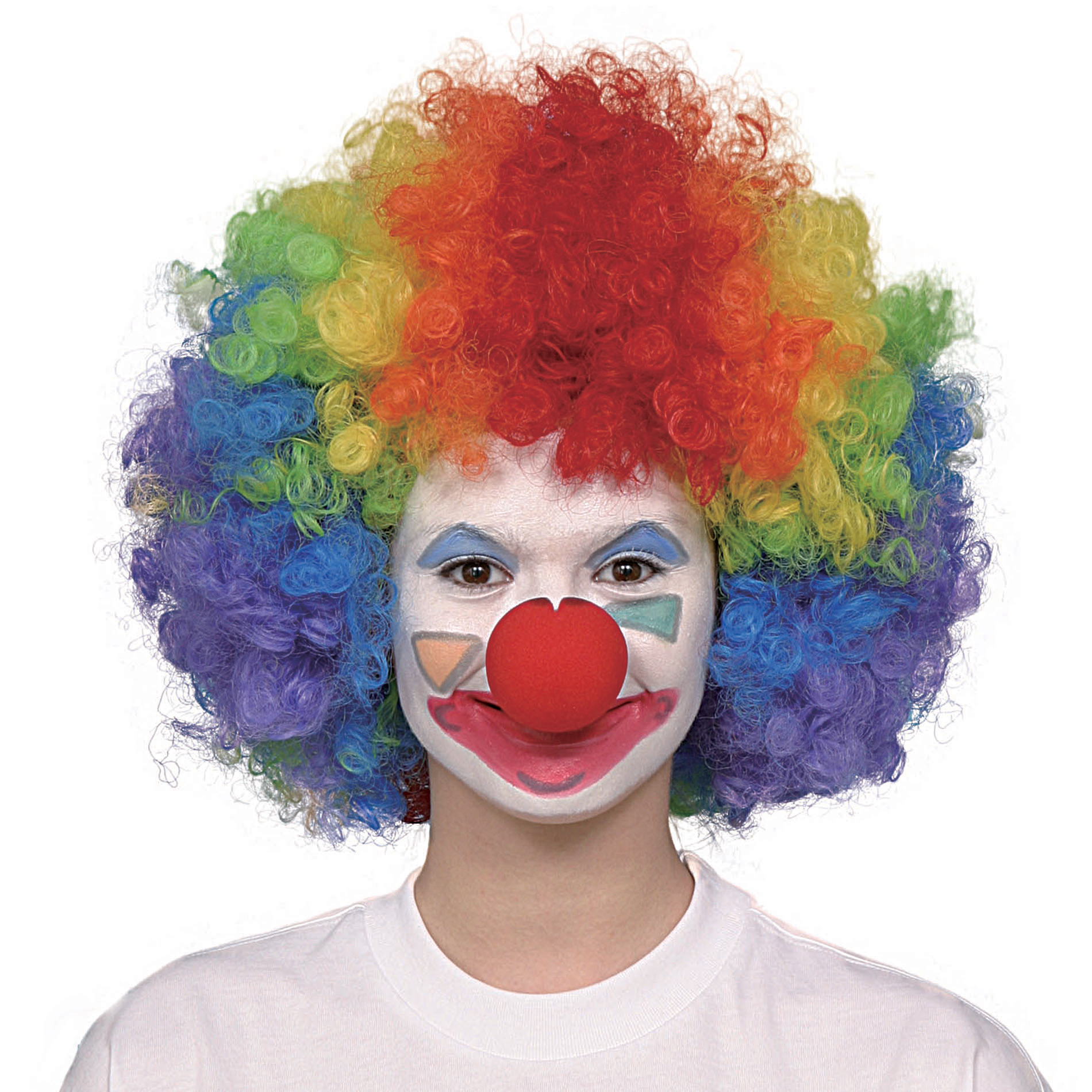 Totally Ghoul Rainbow Clown Wig Totally Ghoul Rainbow Clown Wig