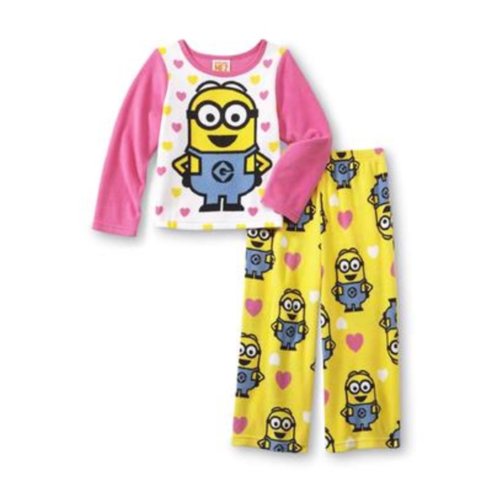 Illumination Entertainment Toddler Girl's Pajama Top & Pants - Minion