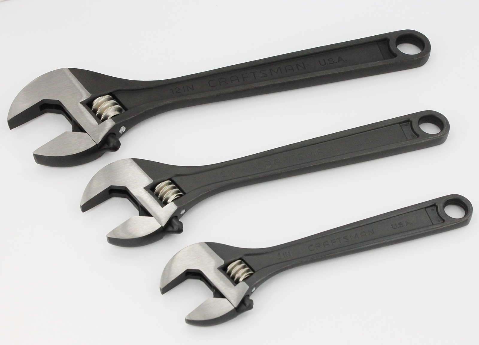 4 wrench adjustable craftsman 3 Craftsman pc. Wrench Set Adjustable Black Oxide 4 wrench adjustable craftsman 3 Craftsman pc. Wrench Set Adjustable Black Oxide