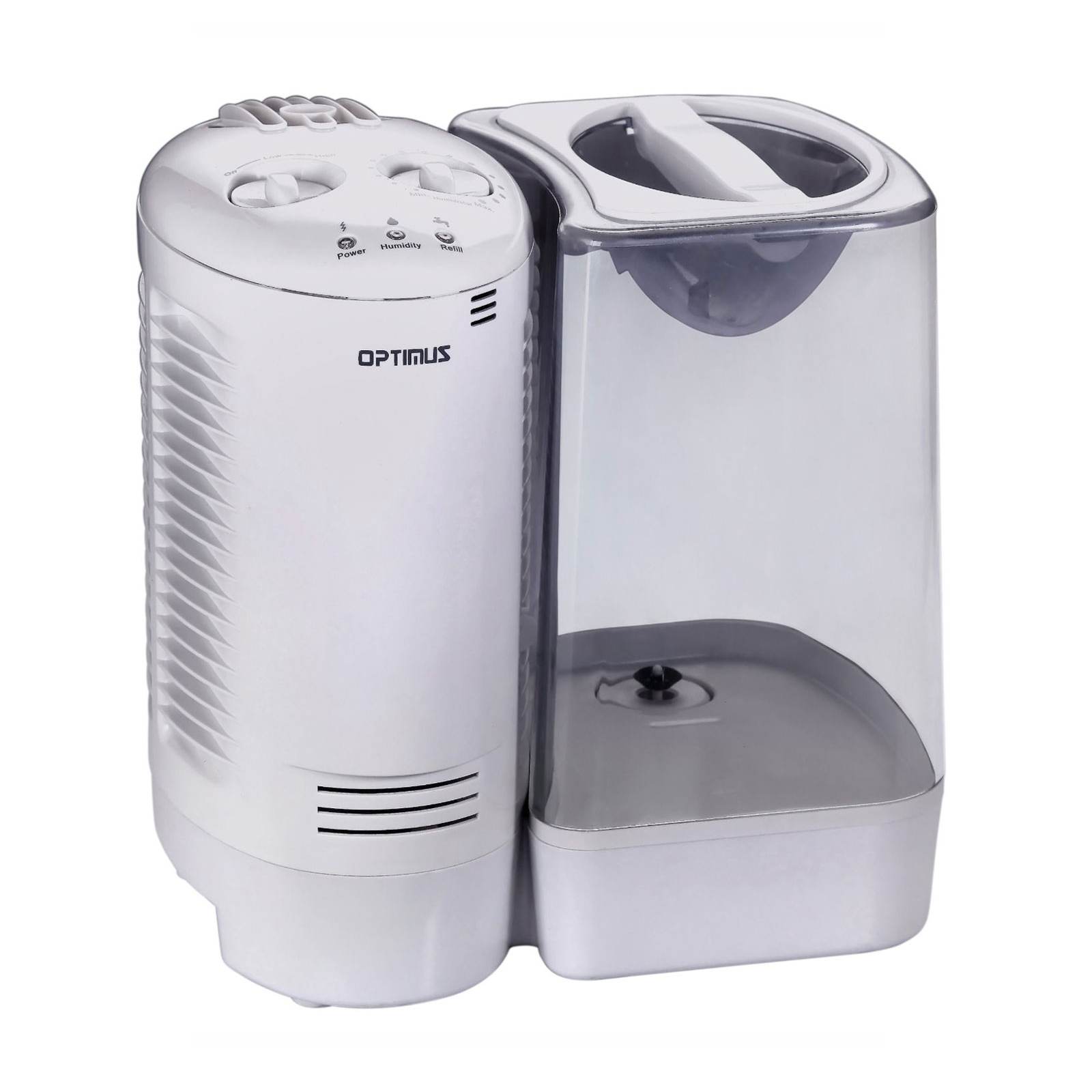 Optimus 97079732M 3 Gallon Warm Mist Humidifier with Wicking Vapor System