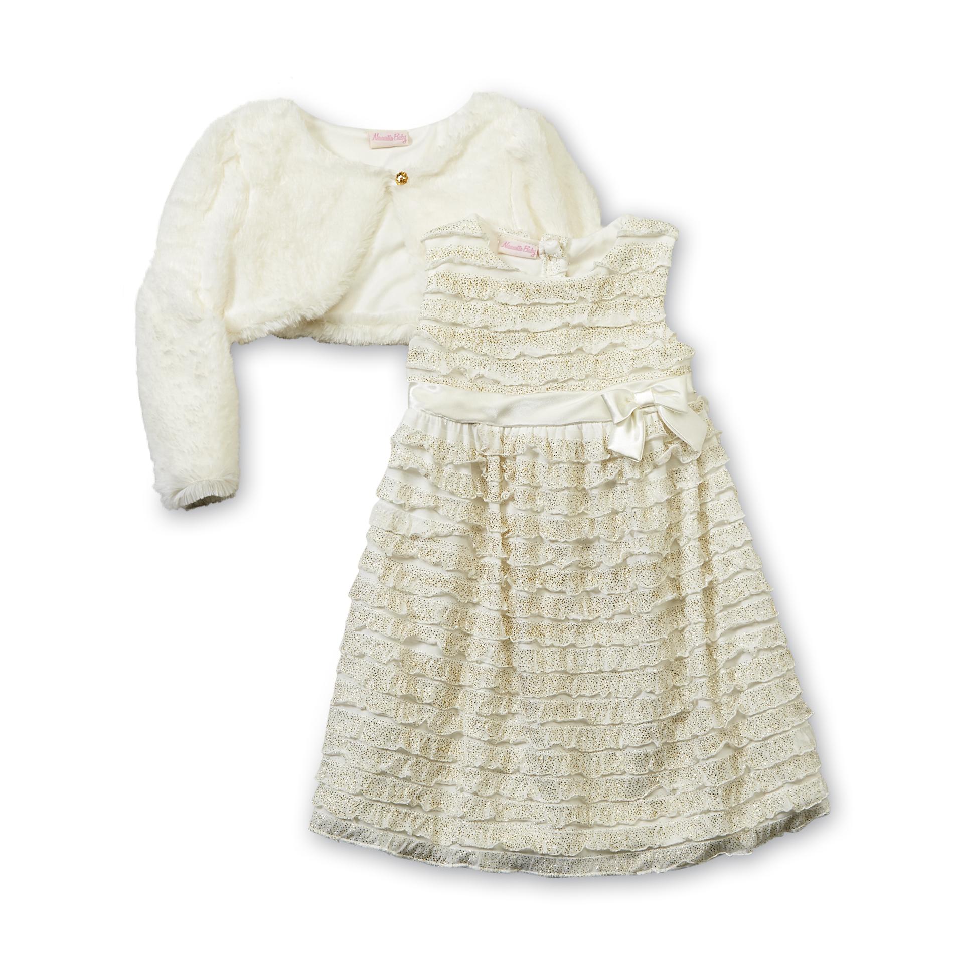 Nanette Infant & Toddler Girl's Occasion Dress & Jacket