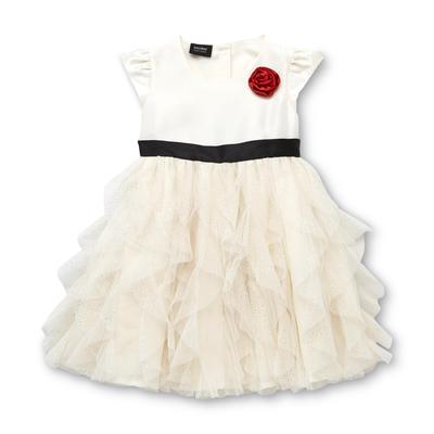 Holiday Editions Infant & Toddler Girl's Cap Sleeve Occasion Dress - Glitter