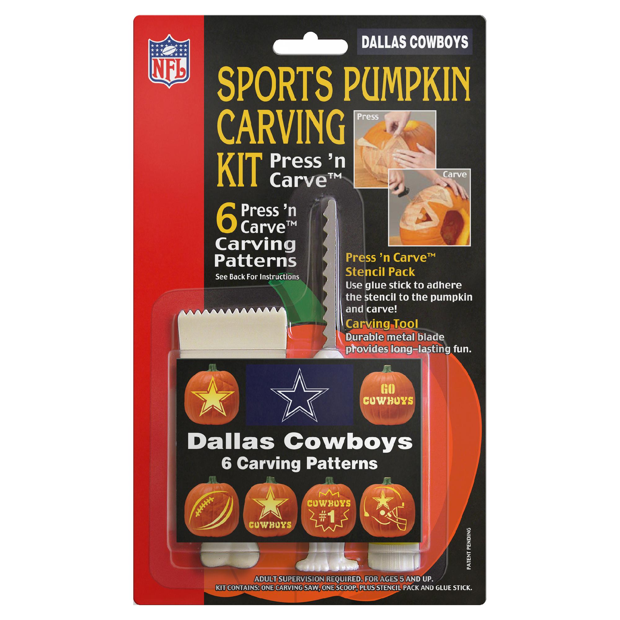 Topperscot Dallas Cowboys Pumpkin Carving Kit