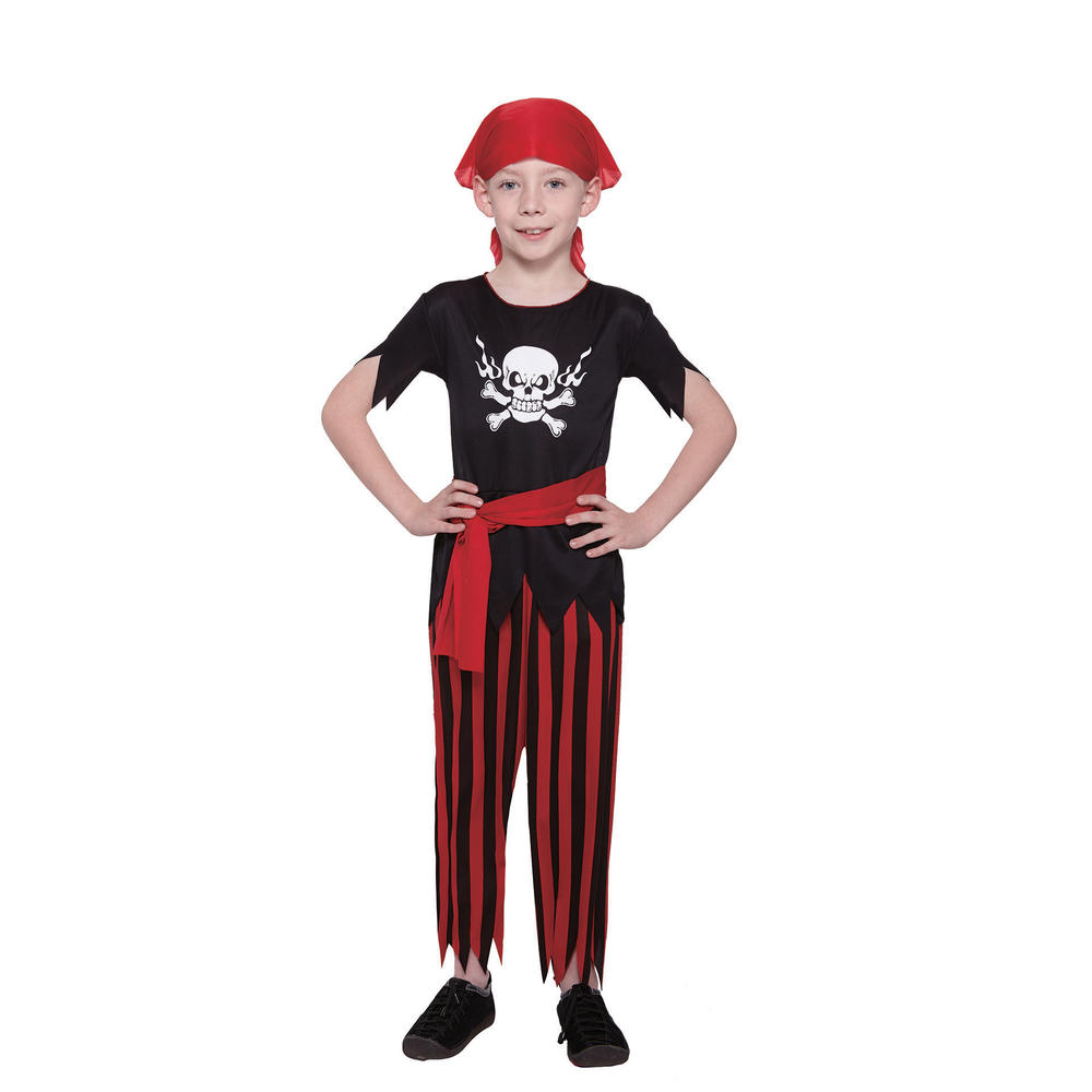 Totally Ghoul Boys' Classic Skull Pirate Halloween Costume