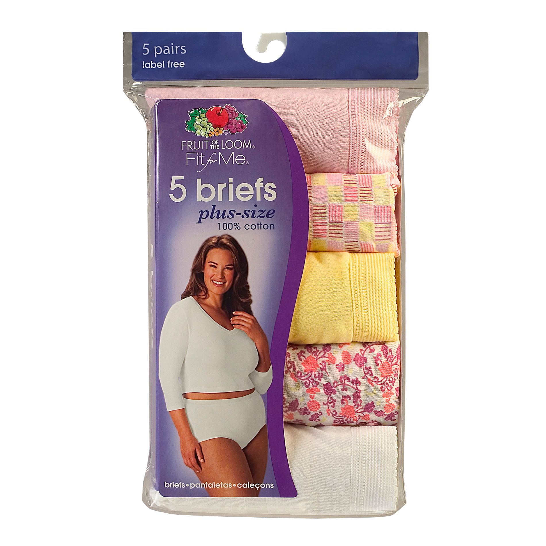 Fruit of the Loom Women&#39;s Fit For Me Briefs - Assorted
