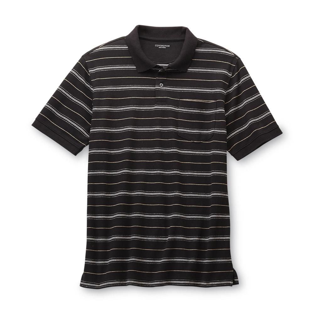 Covington Men's Pocket Polo Shirt - Striped