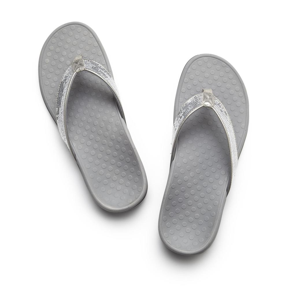 vionic silver shoes