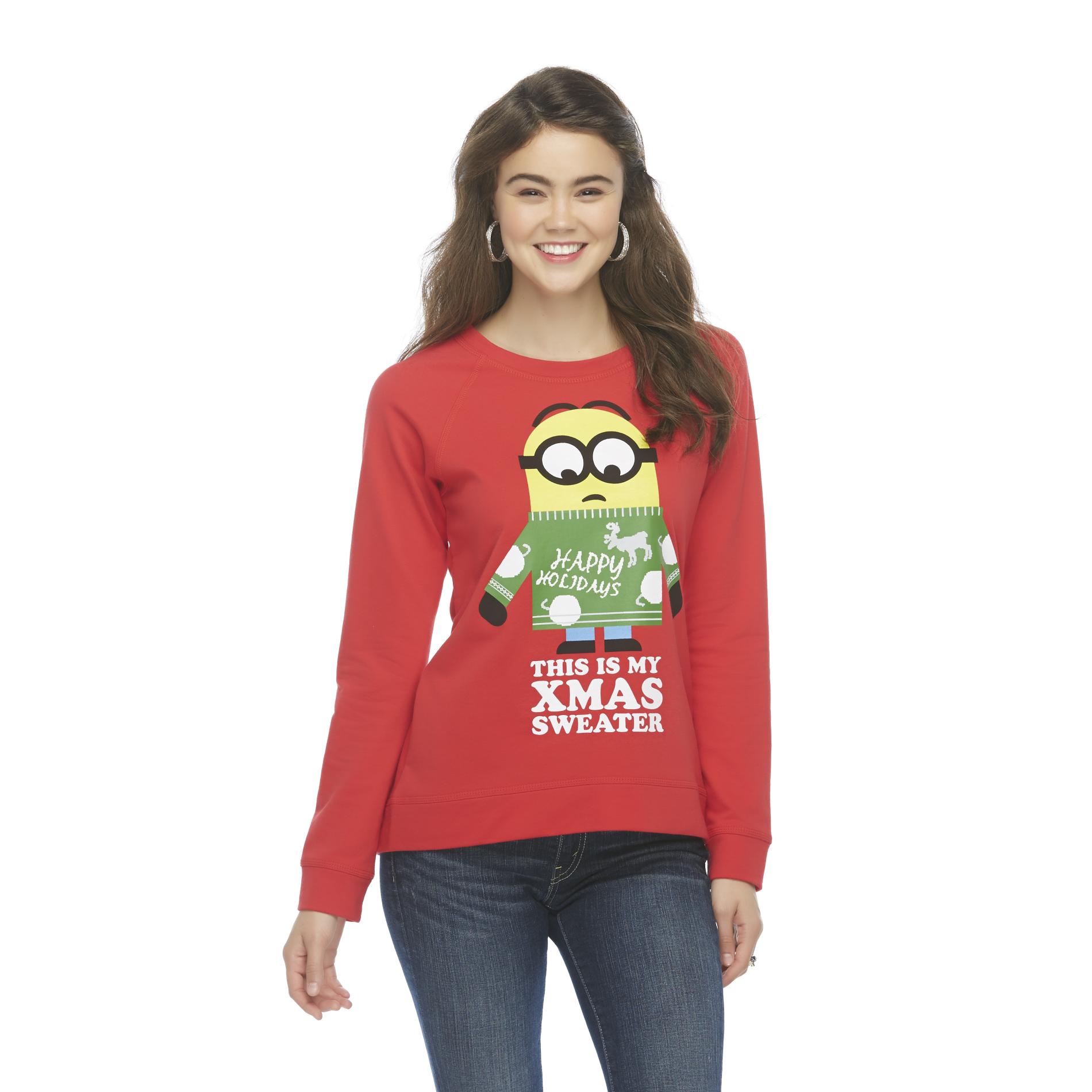 Illumination Entertainment Junior's  Christmas Sweatshirt