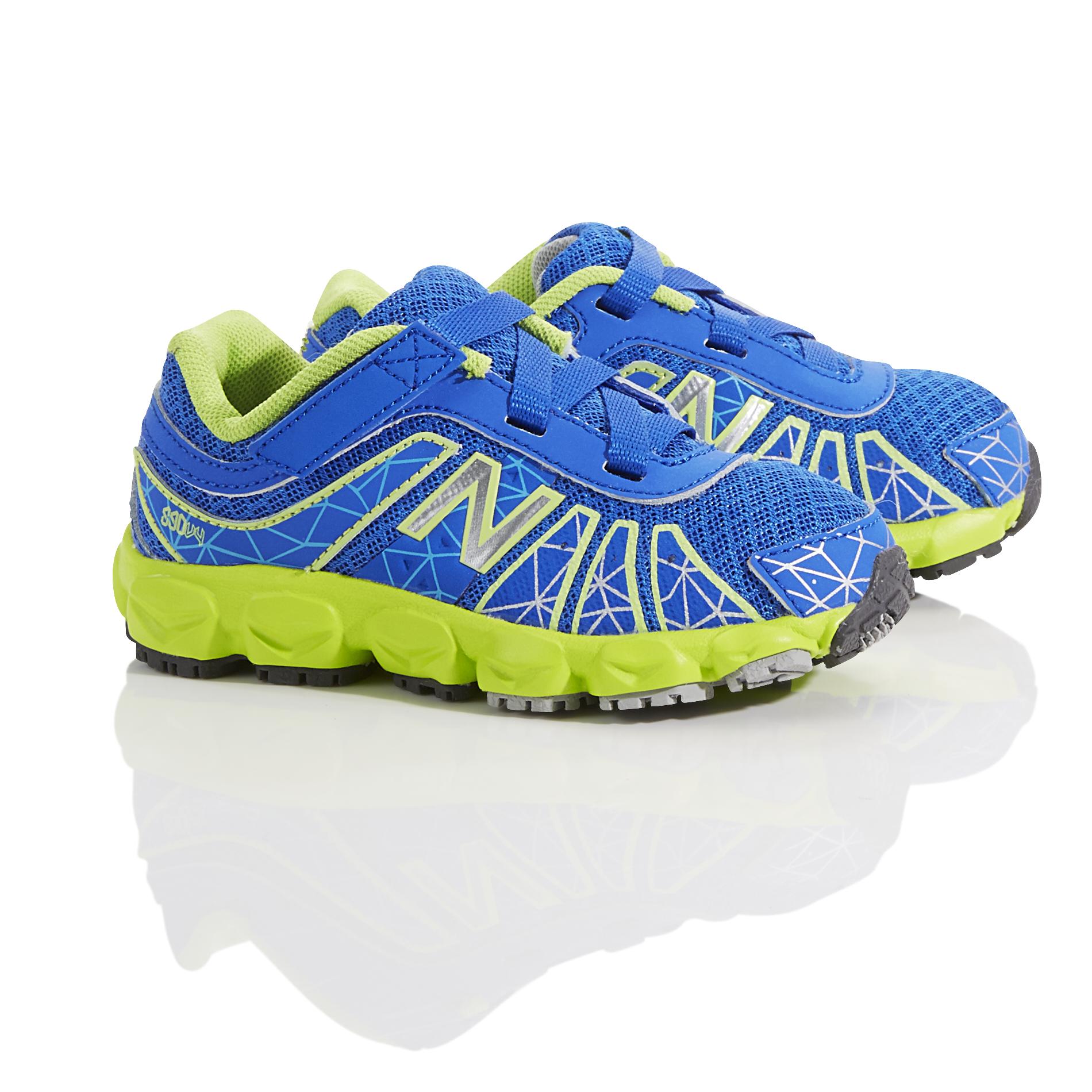 New Balance Toddler Boy's 890 Blue/Neon Green Athletic ...