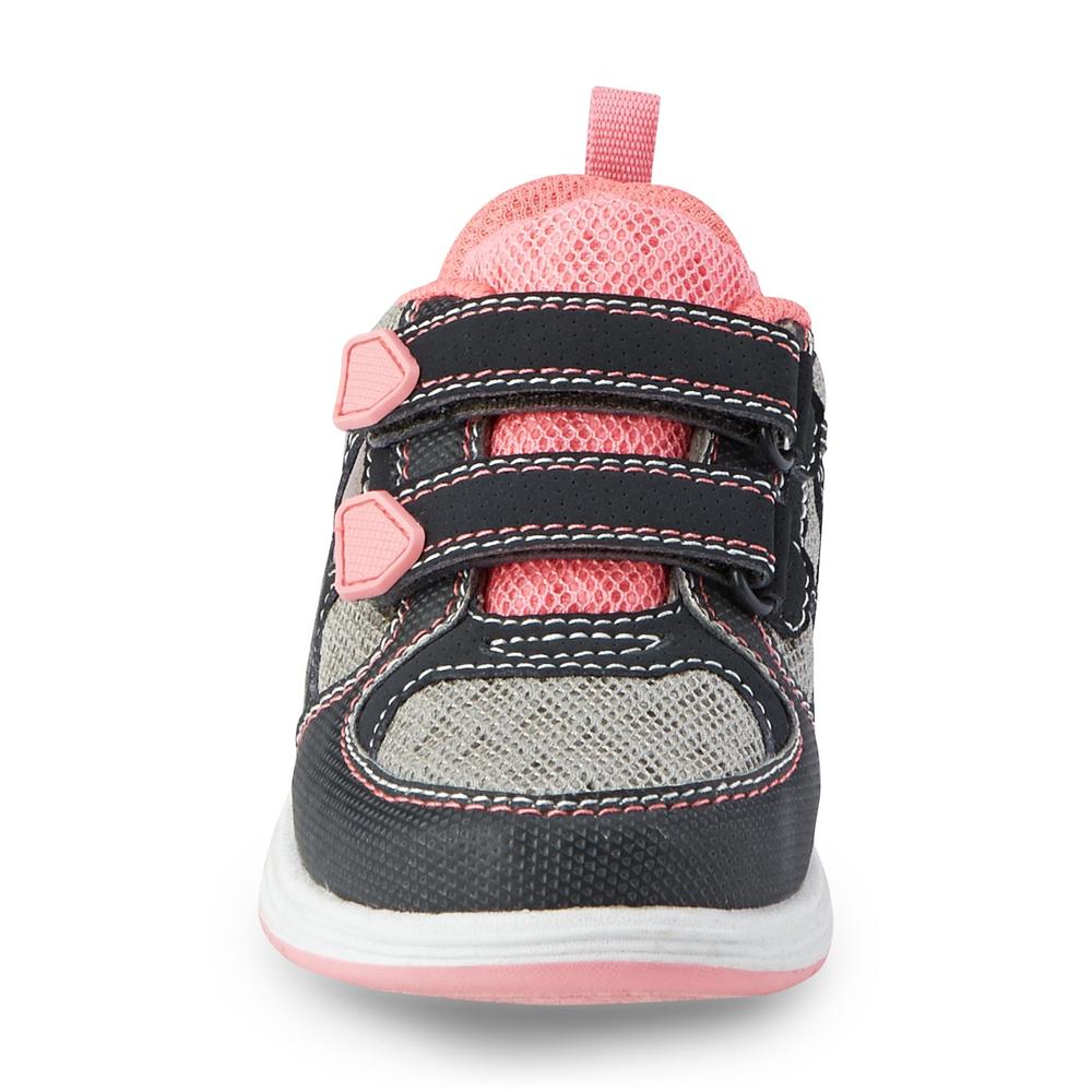 Carter's Toddler Girl's Ares Pink/Gray Light-Up Athletic Shoe