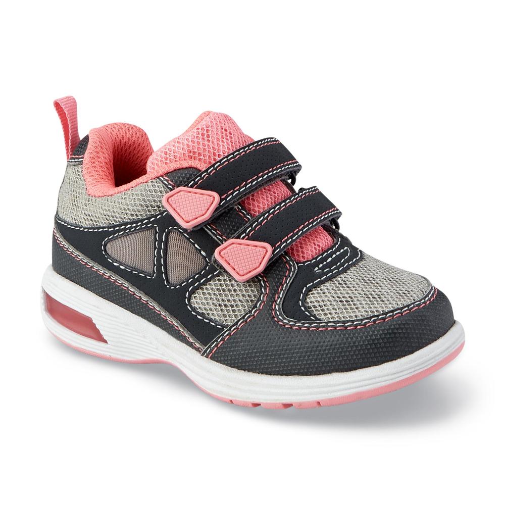 Carter's Toddler Girl's Ares Pink/Gray Light-Up Athletic Shoe